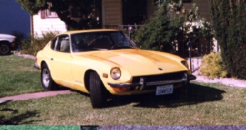 Yellow 240Z 1973